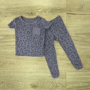 Kyte Baby Taro Leopard Two Piece Set